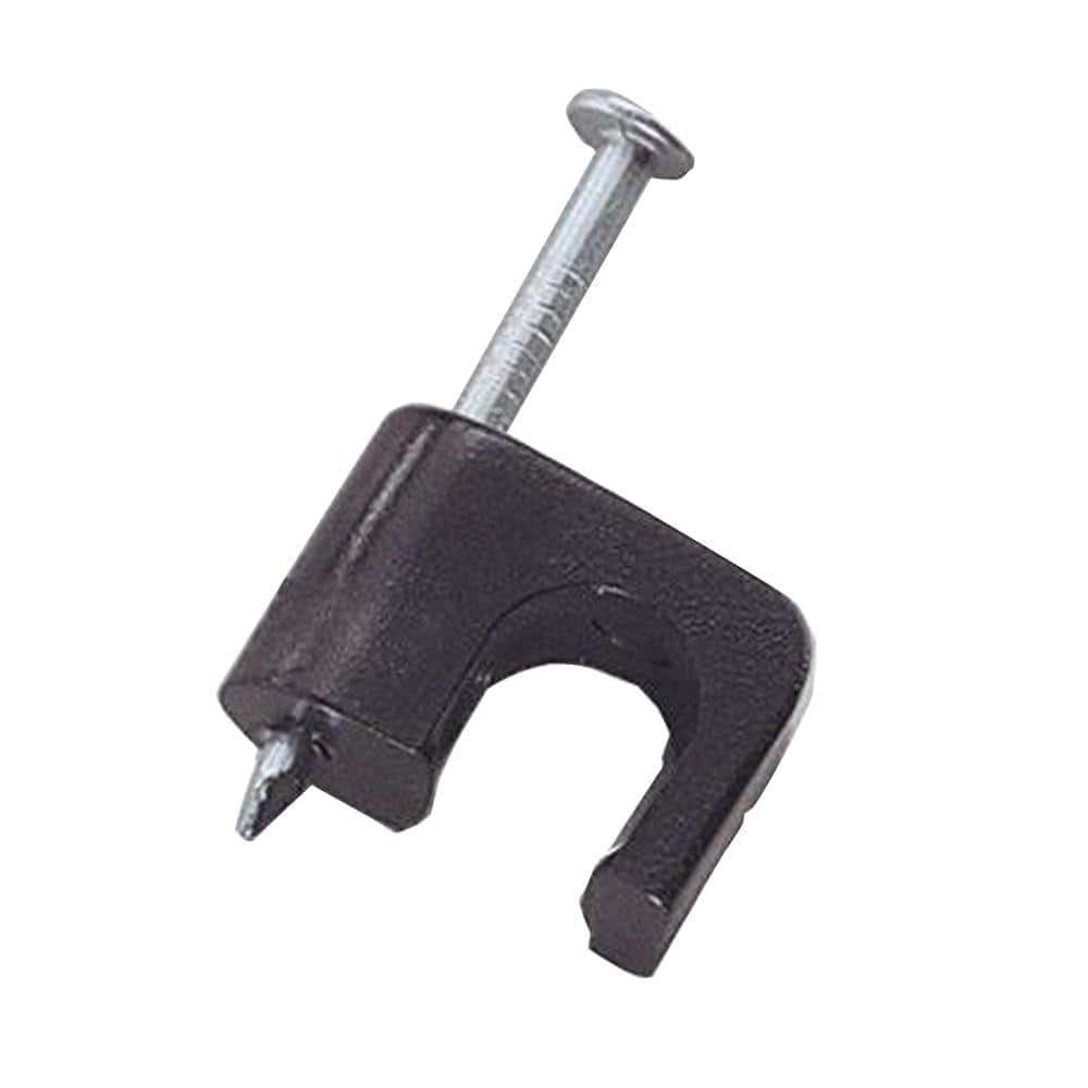 Gardner Bender 1/4 in. Black Polyethylene Masonry Staples for RG-59 and ...