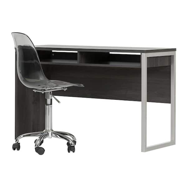 South Shore Interface Desk in Gray Oak