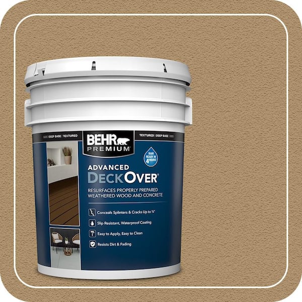 5 gal. #SC-145 Desert Sand Textured Solid Color Exterior Wood and Concrete Coating