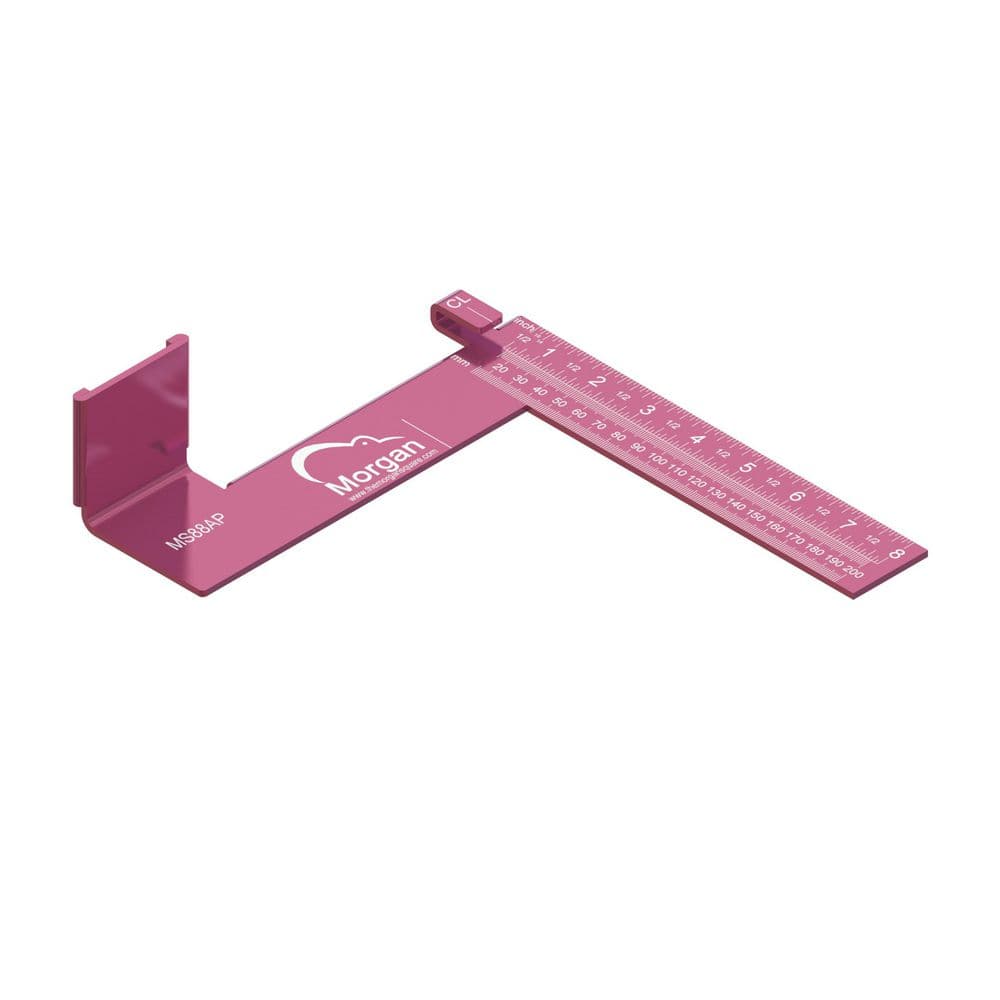 Morgan Square 8 in. Pink Aluminum Carpenter's Square Wide Tape Measure Mount and Centerline Marking, 1-Pack price history on PriceWatchPro