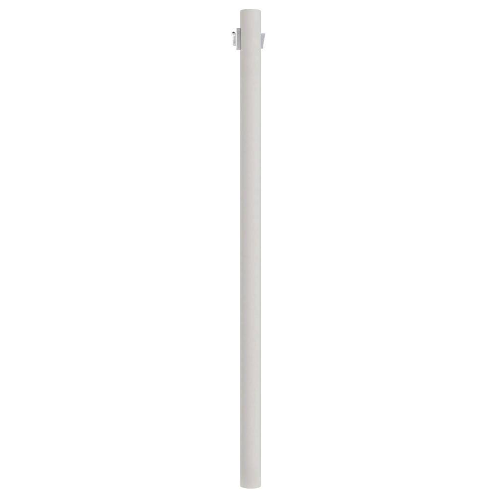 7 ft. White Outdoor Direct Burial Lamp Post with Convenience Outlet and Dusk to Dawn Photo Sensor fits 3 in. Post Top price history on PriceWatchPro