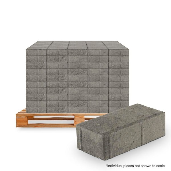 Holland 7.87 in. L x 3.94 in. W x 2.36 in. H Granite Concrete Paver (480 pcs/103 Sq Ft/pallet)