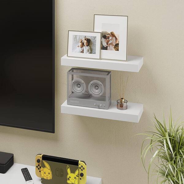 1pc 4 Tier Corner Storage Shelf with Wheels , 4 Layer Classic White  Fan-Shaped Triangle Rack for Home, Office, Bathroom, and Living Room  Organization