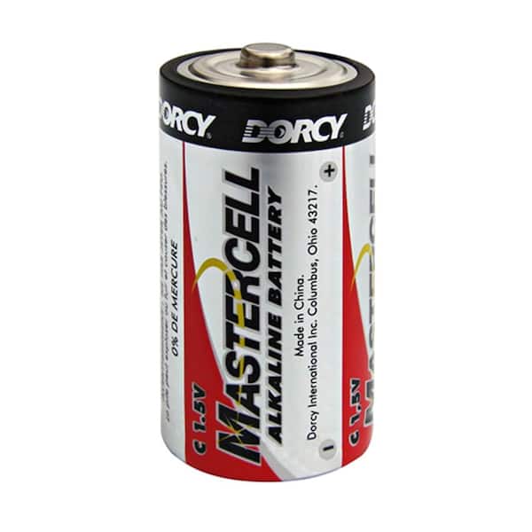 Dorcy Master Cell Long-Lasting C-Cell Alkaline Manganese Battery (2-Pack)