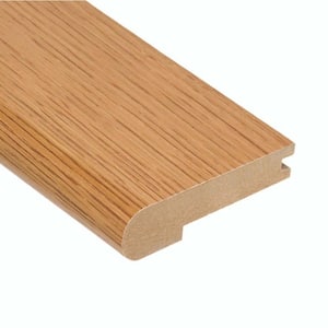 Oak Summer 3/8 in. Thick x 3-1/2 in. Wide x 78 in. Length Stair Nose Molding
