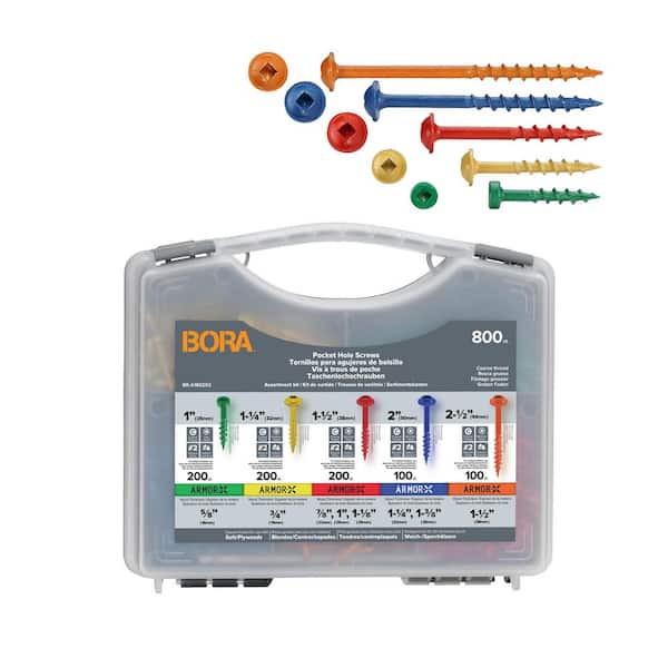 800-Piece Screw Kit Coarse