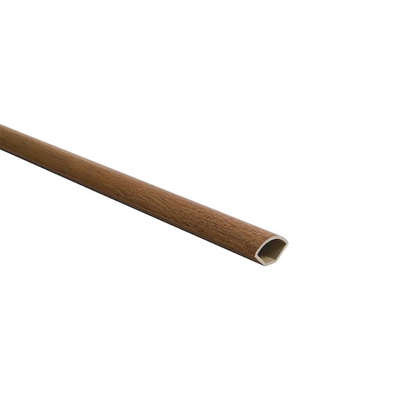 French Oak Covelo 0.59 in. Thickness X 1.023 in. Width X 94.48 in. Length Quarter Round Molding