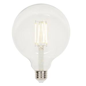 60-Watt Equivalent G40 Dimmable Clear Edison Filament LED Light Bulb 2700K (1-Bulb)