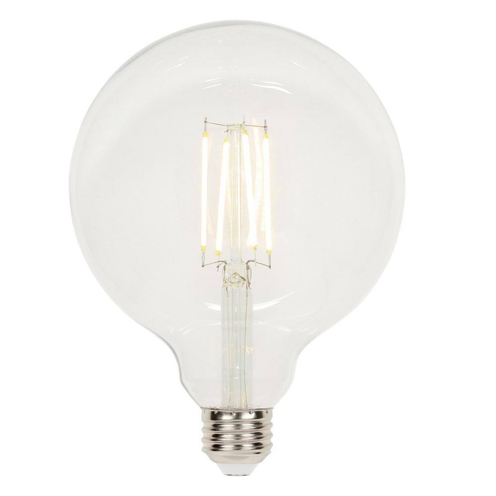 Westinghouse 60-Watt Equivalent G40 Dimmable Clear Edison Filament LED ...