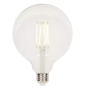 60-Watt Equivalent G40 Dimmable Clear Edison Filament LED Light Bulb 2700K (1-Bulb)