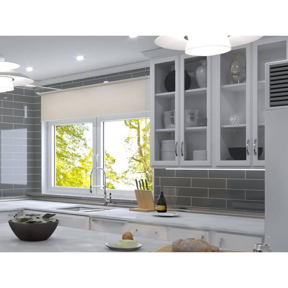 Perfecto Marvelli 4'' x 16'' Gray Ceramic Textured Subway Tile
