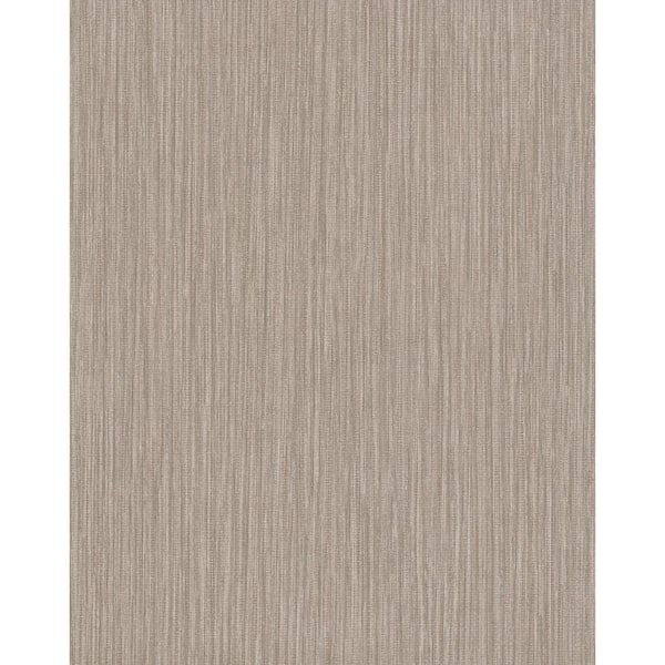 York Wallcoverings Black Tuck Stripe Vinyl Wallpaper Matte, 27 in. x 27 ft.