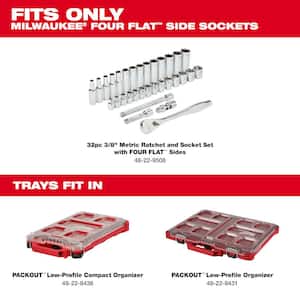 Metric PACKOUT Tray for 3/8 in. Ratchet and Socket Accessory Kit