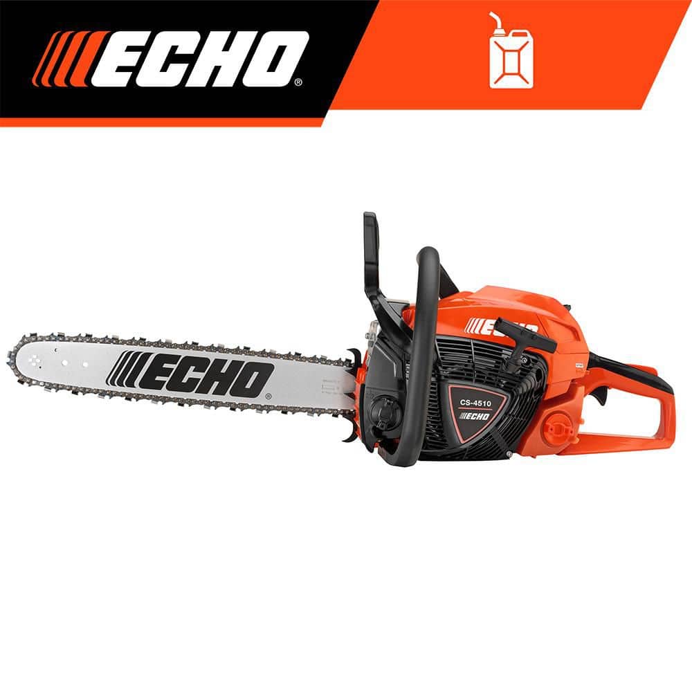 ECHO 16 in. 45.0 cc Gas 2-Stroke Rear Handle Chainsaw CS-4510-16