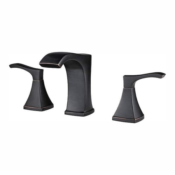 Pfister Venturi 8 in. Widespread 2-Handle Bathroom Faucet in Tuscan Bronze