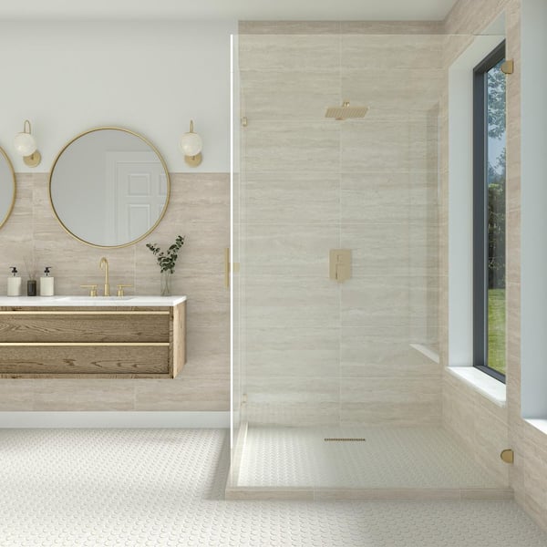 Secora Sandstone 15 in. x 30 in. Matte Porcelain Stone Look Floor and Wall Tile (261.6 sq. ft./pallet)