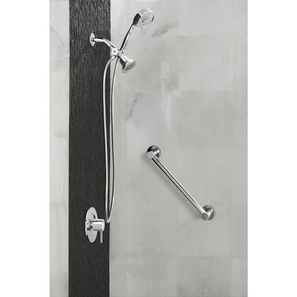 Moen Align 18-in Chrome Wall Mount (ADA Compliant) Grab Bar Moen Align 18-in Chrome Wall Mount (ADA Compliant) Grab Bar