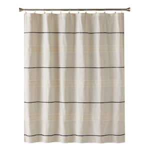 Frayser Shower Curtain 72 in. in linen with attachment