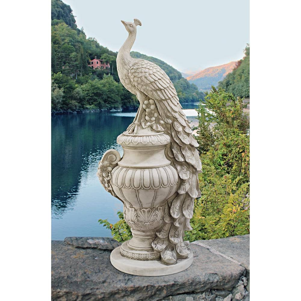 希望者のみラッピング無料】 Design Toscano The Peacocks Garden Sculpture その他インテリア雑貨、小物 