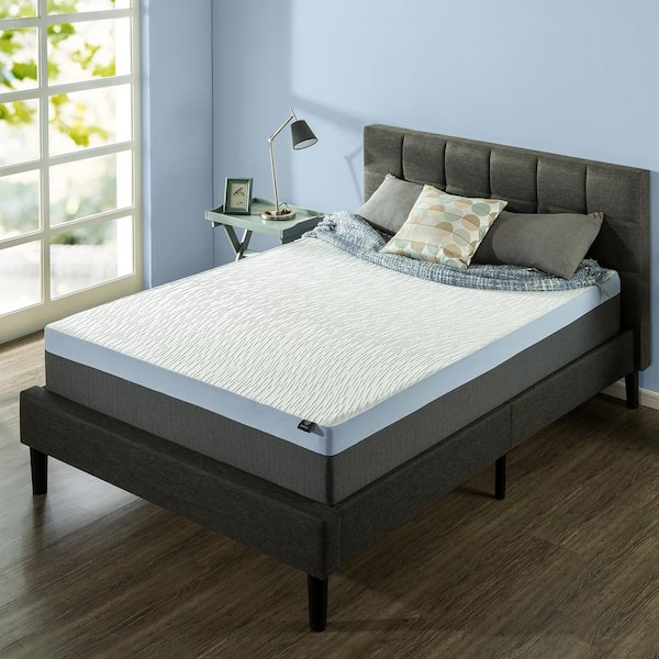 GOSALMON Espresso Full 6 in.-12 in. Mattress Thickness recommend House Bed  with Fence, for Kids, Teens, Girls, Boys WF281294NYYAAPB - The Home Depot