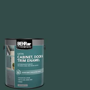 1 gal. #ECC-51-3 Hidden Forest Satin Enamel Interior/Exterior Cabinet, Door & Trim Paint