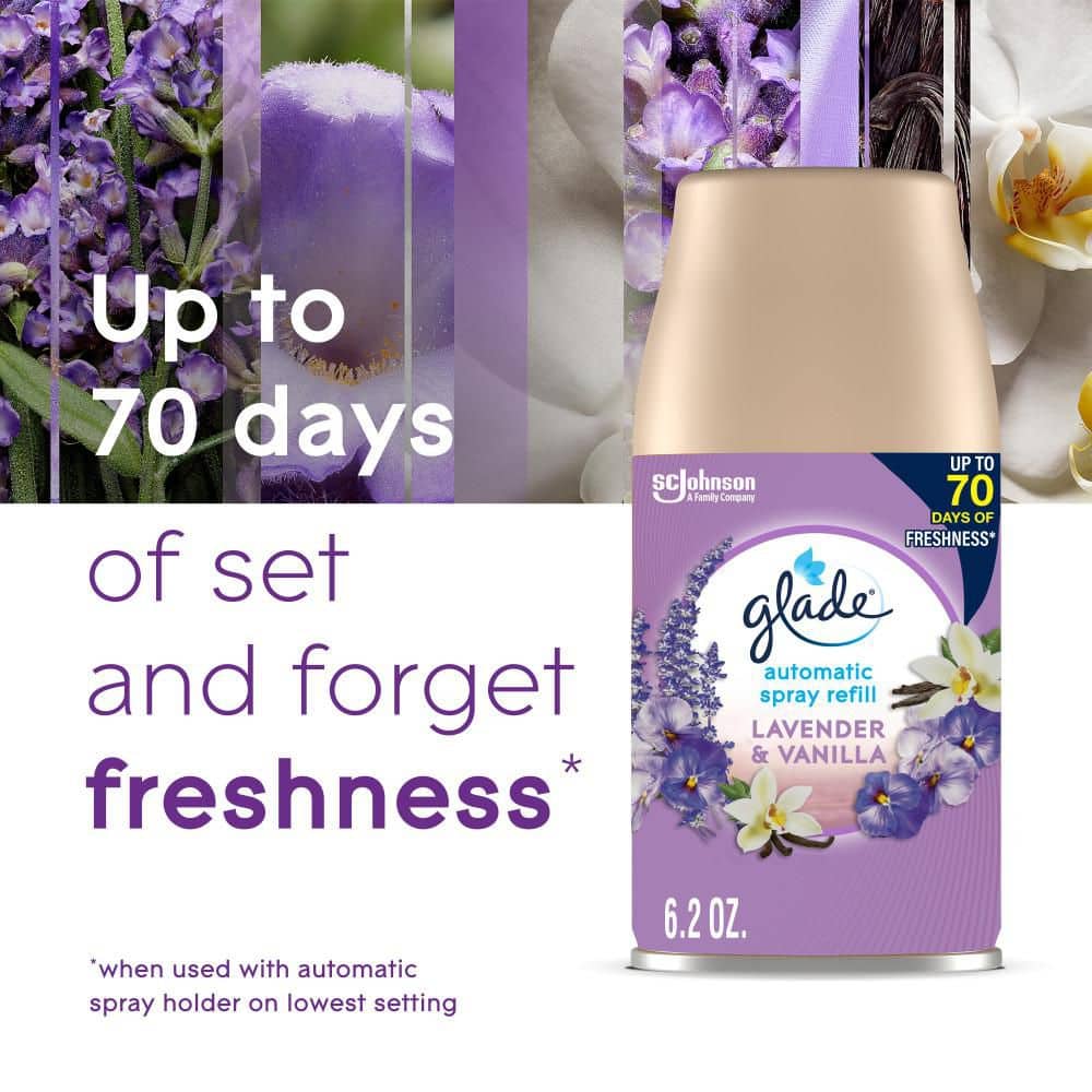 Soothing Lavender & Vanilla Automatic Air Freshener Refill - 12.4oz