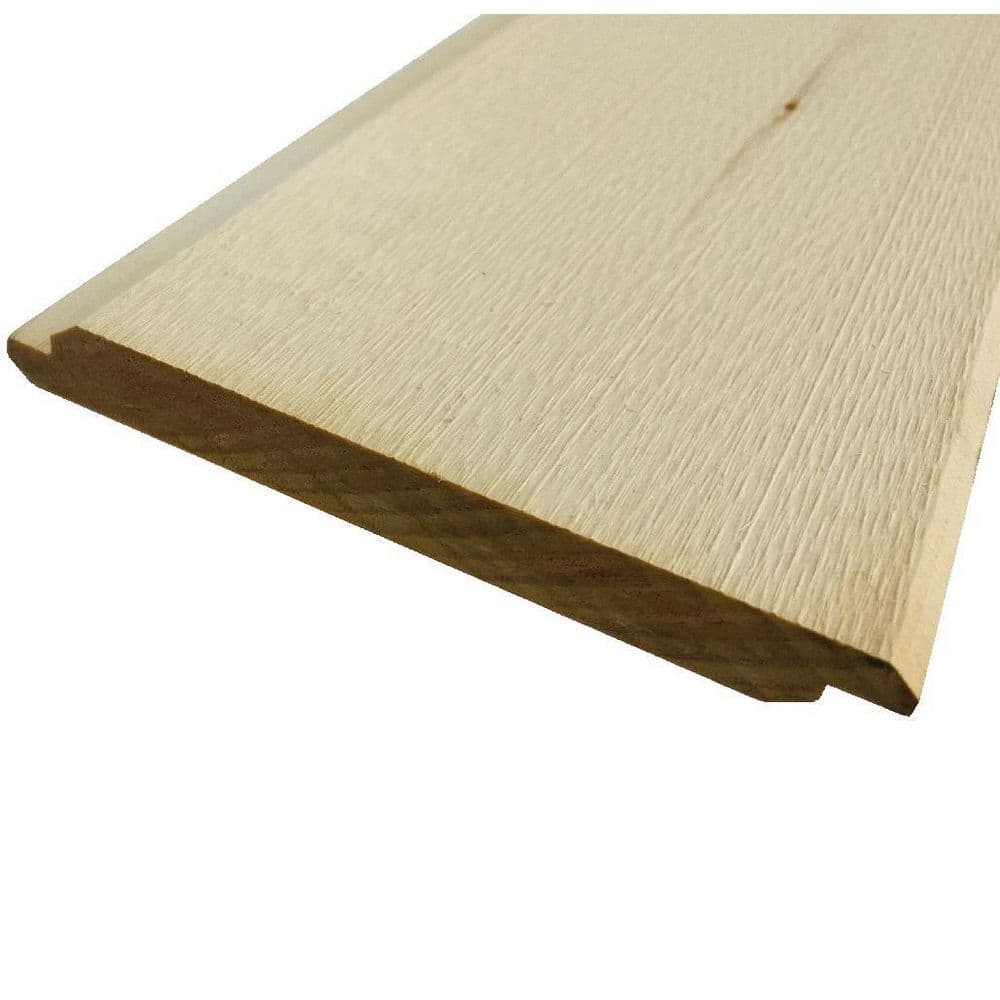 1 in. x 8 in. x 8 ft. Premium Pine Shiplap Siding Board (6