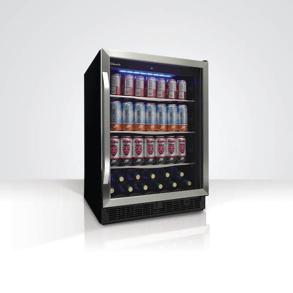 Silhouette 5.7 cu. ft. 138 can and 11 Bottle Built-In Wine and 