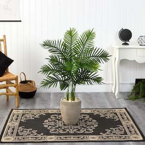 3.5 ft. Artificial Areca Palm Tree in Sand Colored Planter (Real Touch)