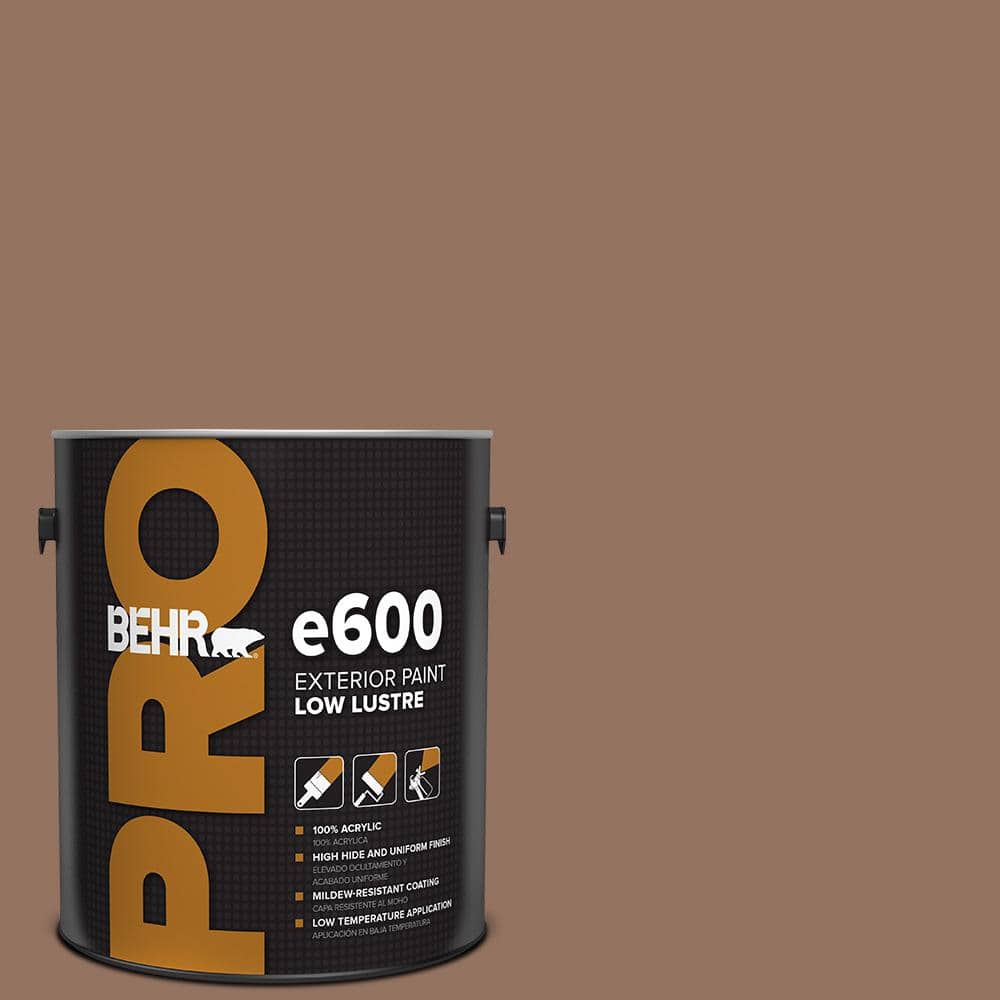 1 gal. #BXC-84 Corral Brown Low Luster Exterior Paint product image for price tracking