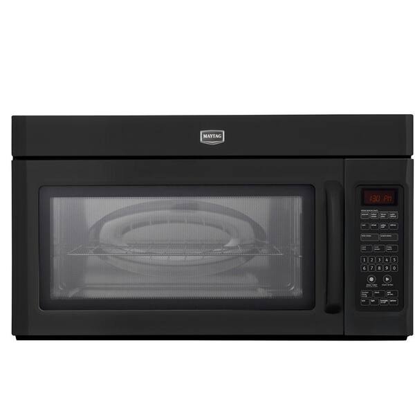 Maytag 2.0 cu. ft. Over the Range Microwave in Black with Sensor Cooking