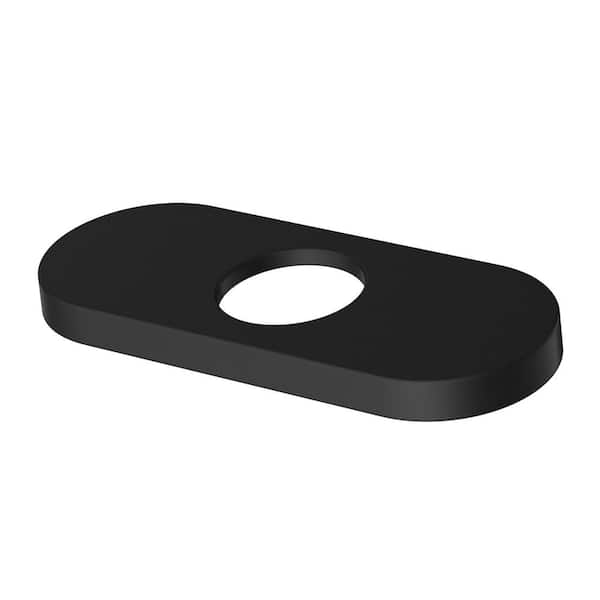 VIGO 5.5 in. Deck Plate in Matte Black