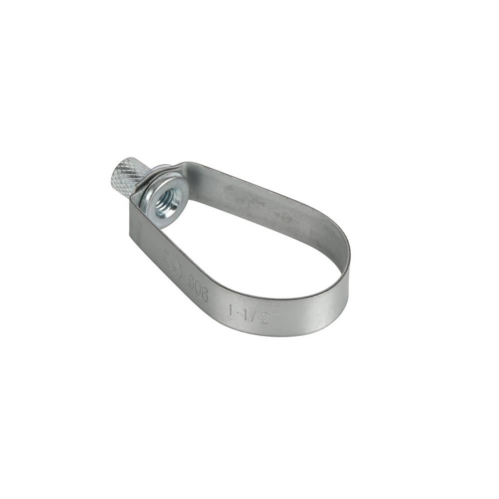 Everbilt 2 in. Swivel Loop Hanger for Vertical Pipe Support, Galvanized ...