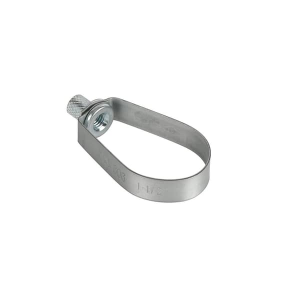 2 in. Swivel Loop Hanger for Vertical Pipe Support, Galvanized Steel