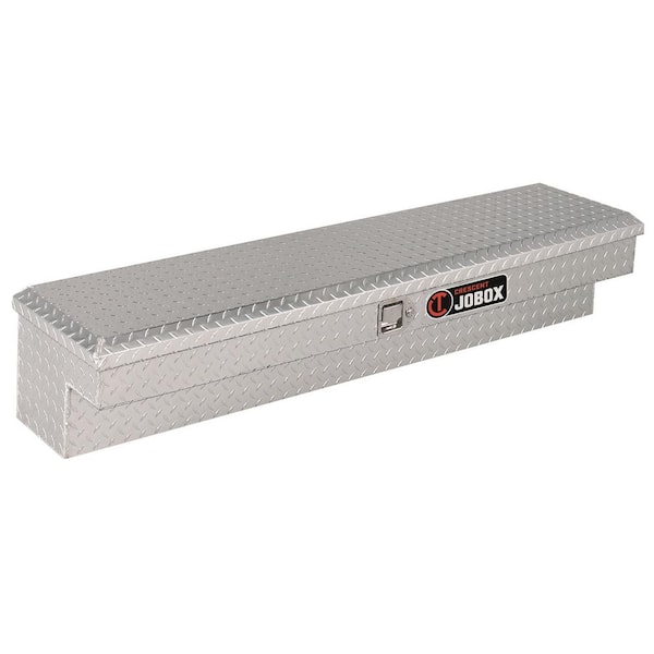 Crescent Jobox 59 in. Black Aluminum Innerside Top Mount Truck Tool Box