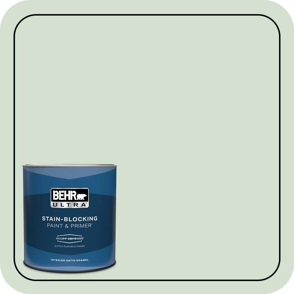 1 qt. #S400-2 Comforting Green Extra Durable Satin Enamel Interior Paint & Primer price history on PriceWatchPro