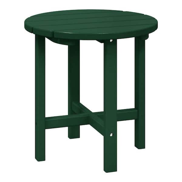 WESTIN OUTDOOR Mason 18 in. Dark Green Poly Plastic Fade Resistant