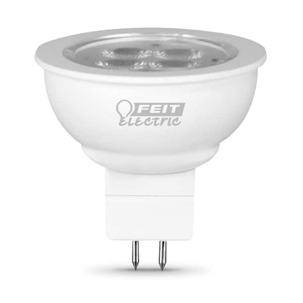 Feit Electric 20-Watt Equivalent MR16 GU5.3 Bi-Pin Base 12-Volt Landscape LED Light Bulb Bright White 3000K