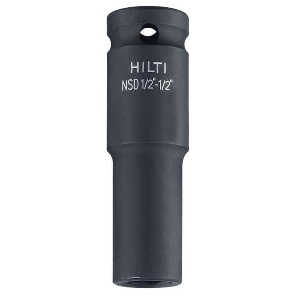 Hilti 1/2 in. - 1/2 in. S-NSD Deep Impact Socket