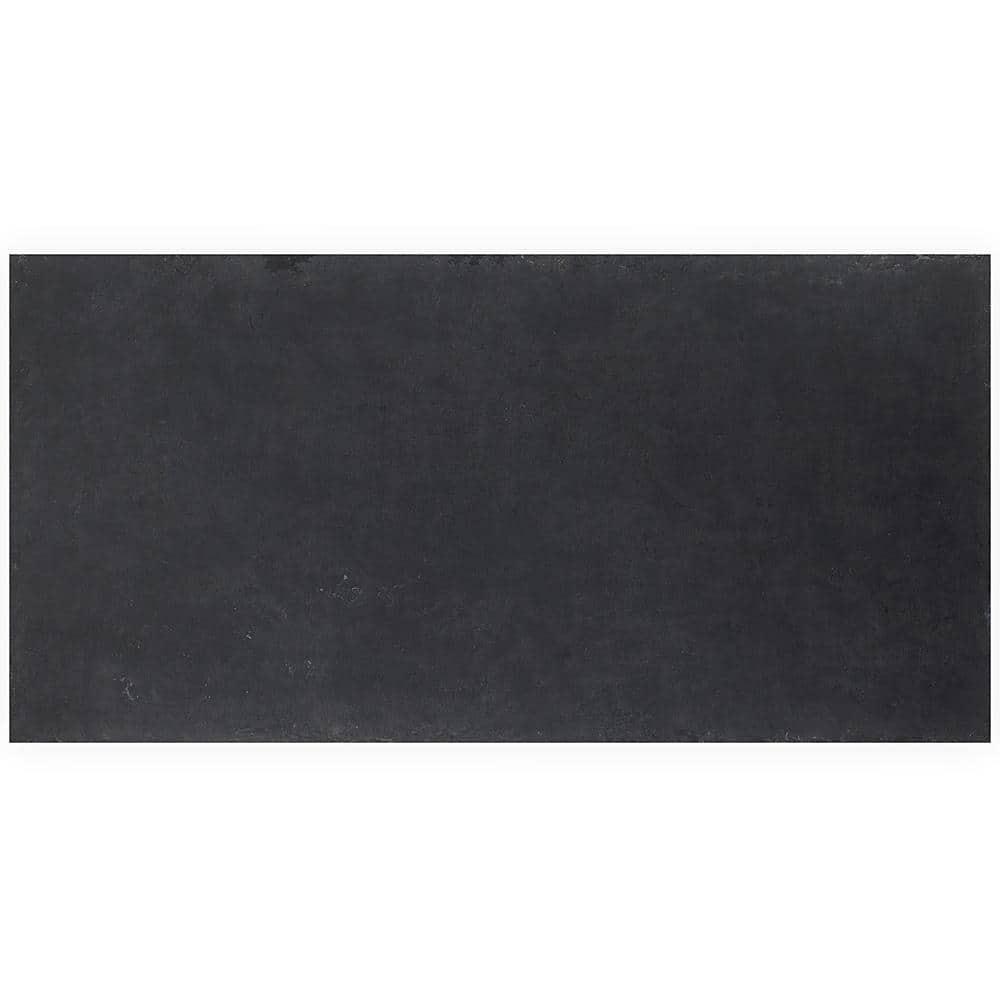 Stonehenge 24'' x 48'' Matte Black Porcelain Tile