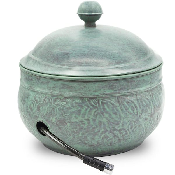 Good Directions Key West Hose Pot with Lid - Blue Verde