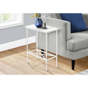 StyleWell Donnelly Black C-Shaped Side Table with Haze Wood Top ST8011BK -  The Home Depot