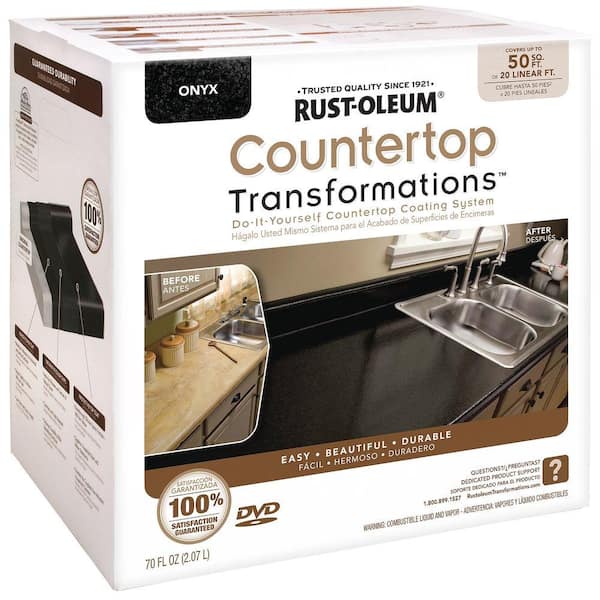 Rust-Oleum Transformations 70 oz. Onyx Large Countertop Kit