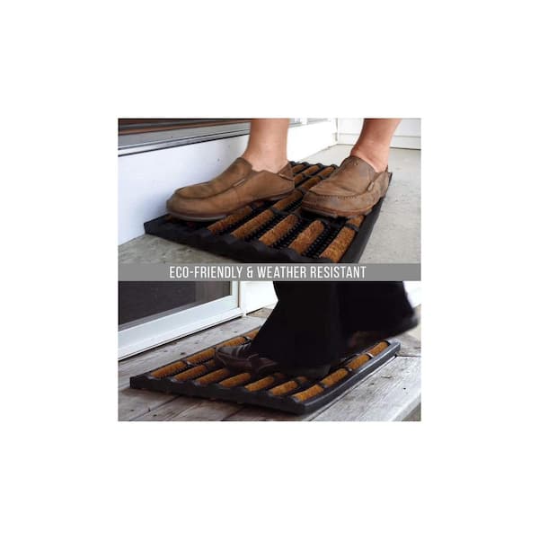 Kovot Mud Scrubber Mat for Outdoors or Doormat– 30 x 18
