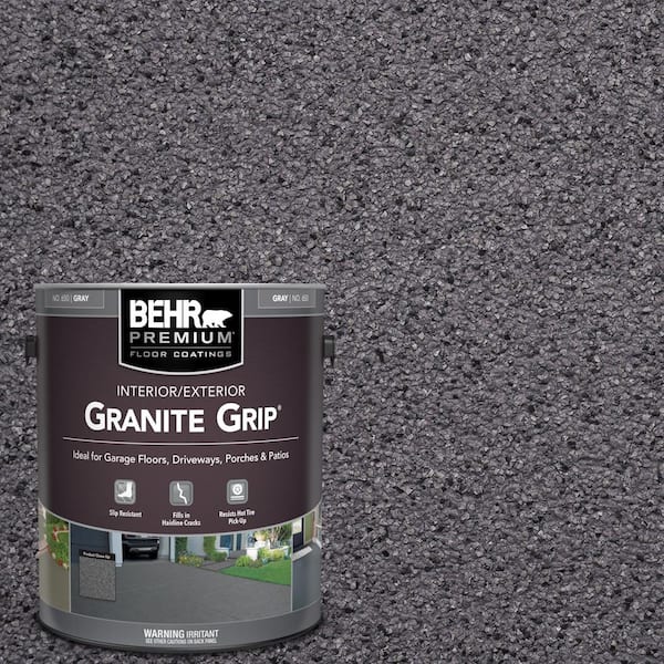 BEHR Premium 1 gal. #GG-06 Vineyard Rock Decorative Flat Interior/Exterior Concrete Floor Coating