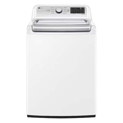 5.3 cu.ft. Top Load Washer with 4-Way Agitator & TurboWash3D Technology in White