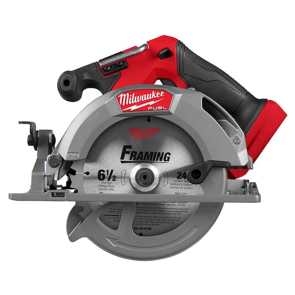 Milwaukee M18 FUEL 18V Lithium-Ion Brushless Cordless 6-1/2 in. Circular  Saw (Tool-Only) 2833-20 - The Home Depot