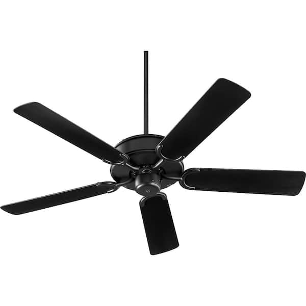 Quorum International All-Weather Allure 52 in. Indoor/ Outdoor Black Ceiling Fan