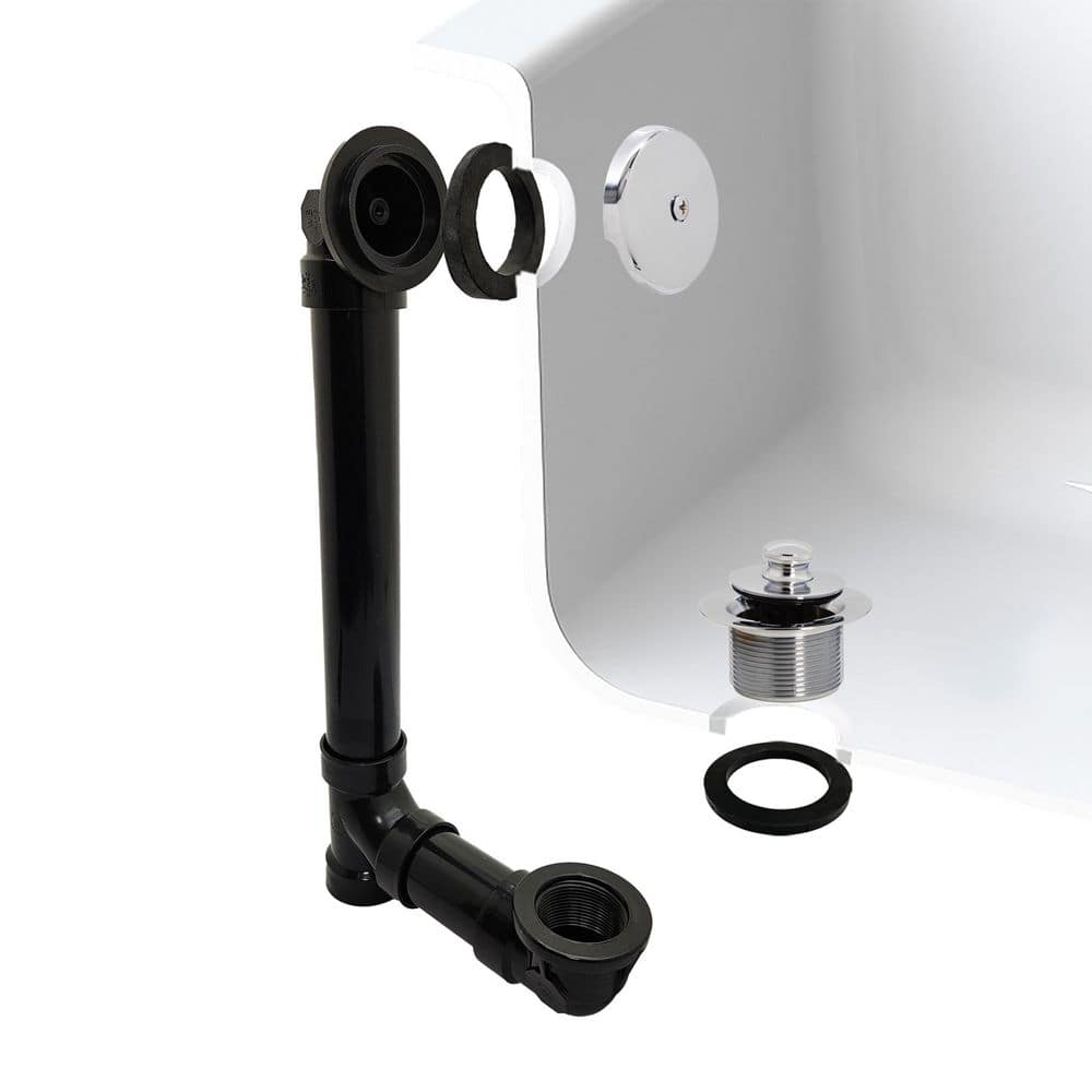 1-1/2 in. Schedule 40 ABS Bath Waste with 1-Hole Elbow in Polished Chrome price history on PriceWatchPro