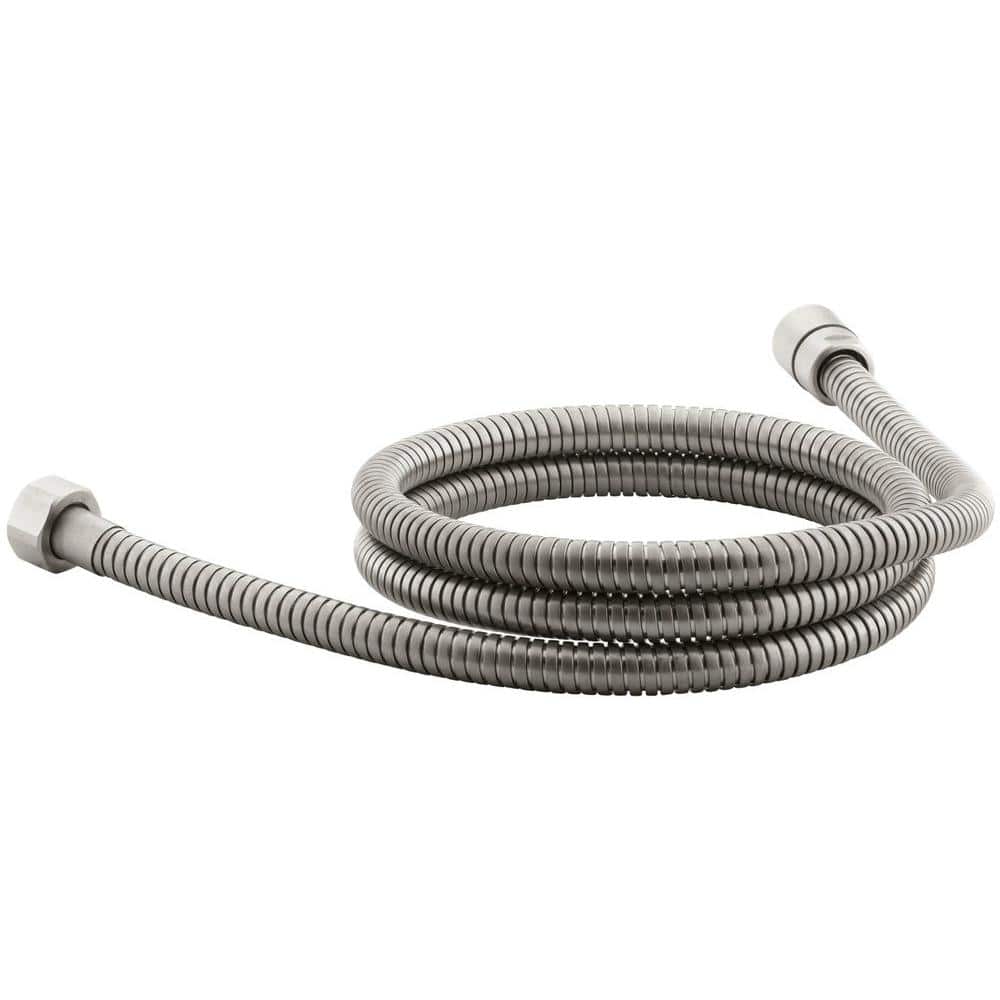 MasterShower 72 in. Metal Shower Hose in Vibrant Brushed Nickel